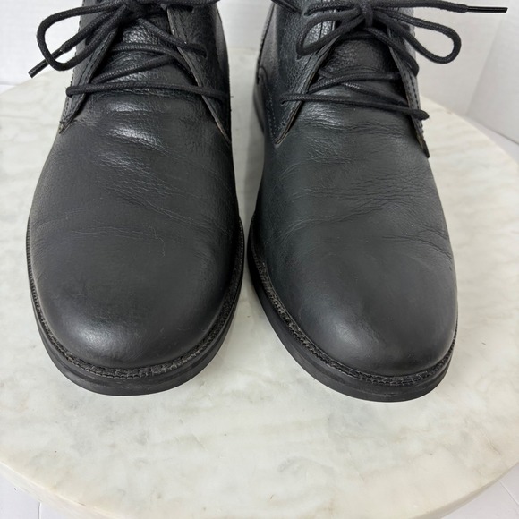 Cole Haan Men\'s Ankle Chukka Boots Black Leather Lace Up‎ Dress Shoes Size 11.5M main image 8
